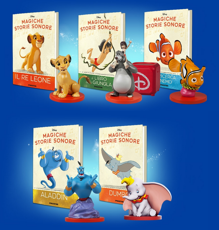 Disney Magiche Storie Sonore: la collezione De Agostini!