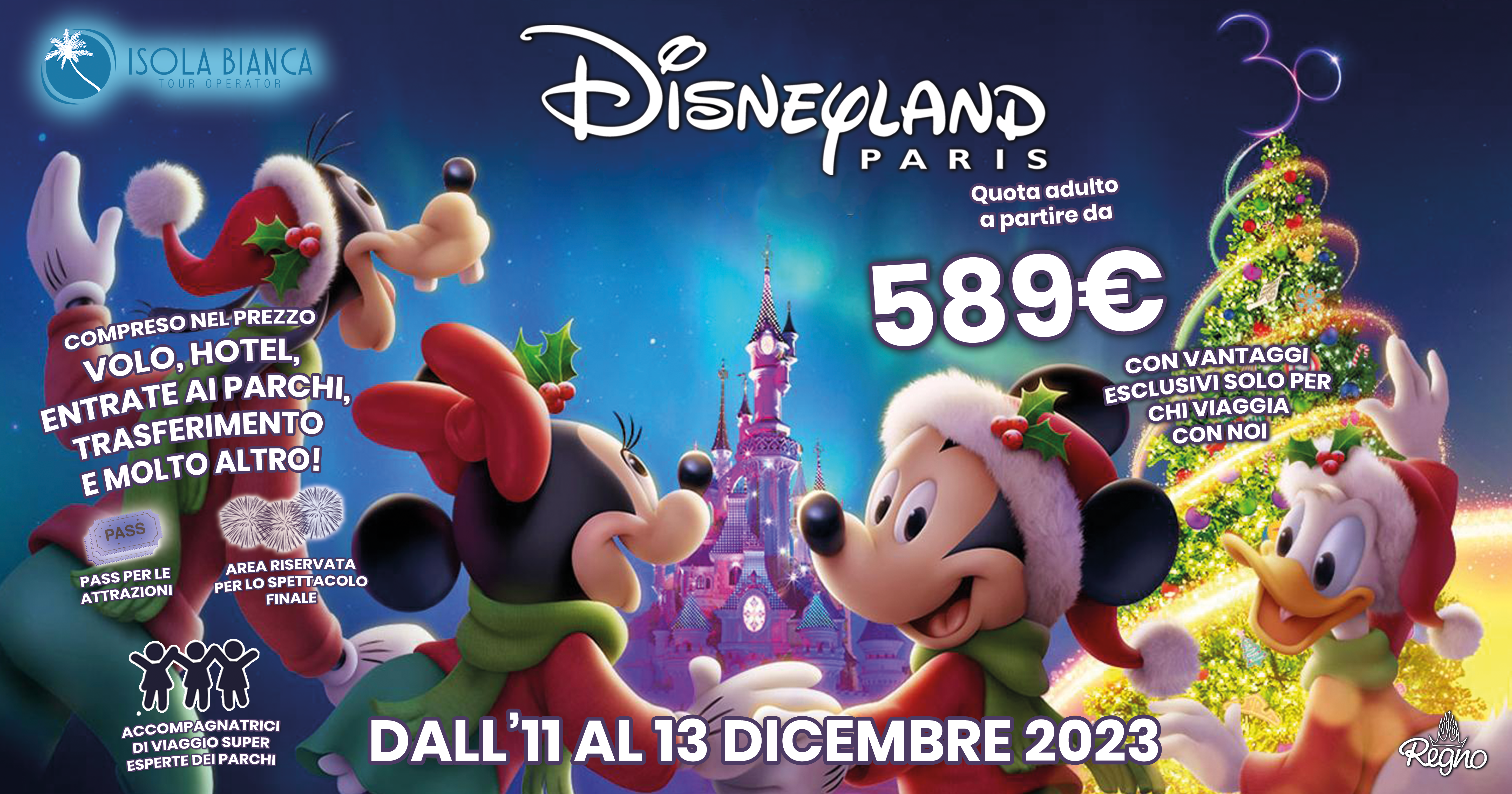 Disneyland Paris Dicembre 2023