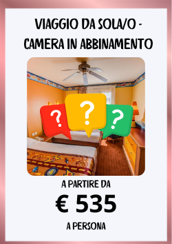 OFFERTA CAMERA CONDIVISA